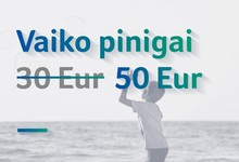 Gera žinia vaikus auginantiems tėvams: Seimas pritarė vaiko pinigų padidinimui iki 50 eurų nuo 2019 metų