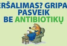Lietuvoje sergamumas gripu ir peršalimo ligomis sumažėjo
