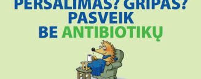 Lietuvoje sergamumas gripu ir peršalimo ligomis sumažėjo
