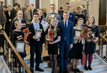 Vilniuje talentingiausiems moksleiviams antrą kartą išdalyti Mažieji Kristoforai
