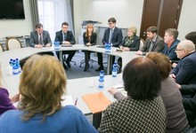 Ministrė Jurgita Petrauskienė ir švietimo profsąjungų vadovai aptarė bendrus darbus